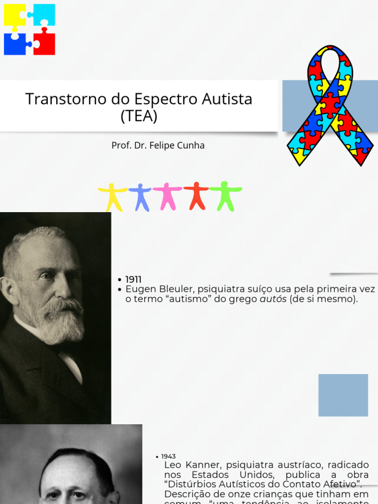 Entendendo o Transtorno do Espectro Autista | PDF | Espectro do autismo ...