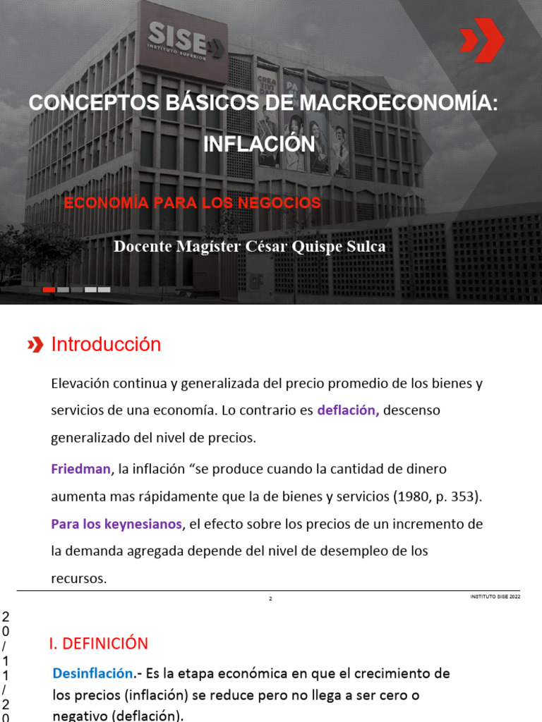 Clase-3-2-Inflaci%C3%B3n | PDF | Inflación | Deflación