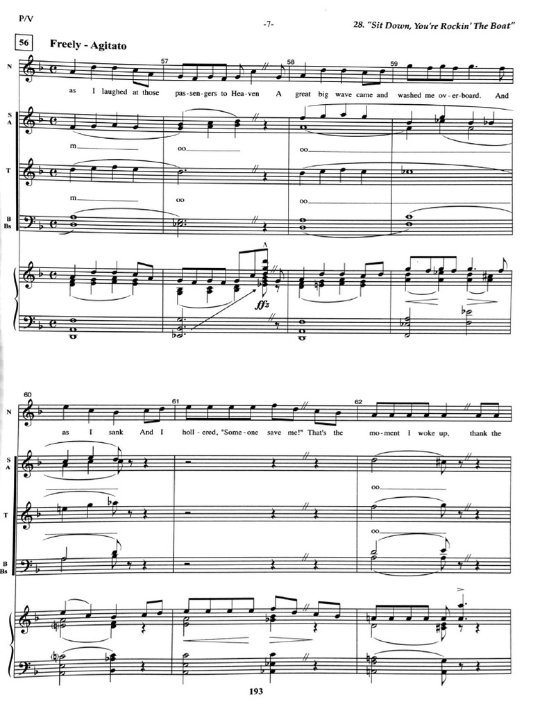 Nicely Nicely Audition | PDF