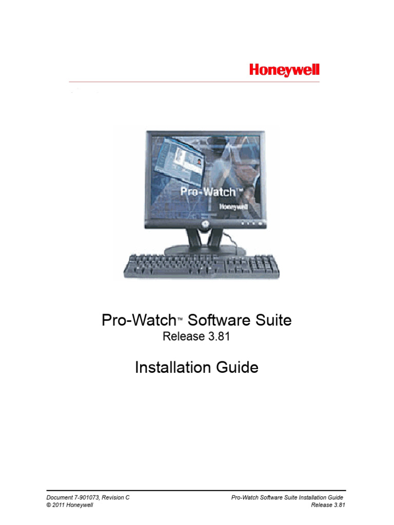 Pro-Watch 3.81 Installation Guide | PDF | Microsoft Windows | Windows Vista