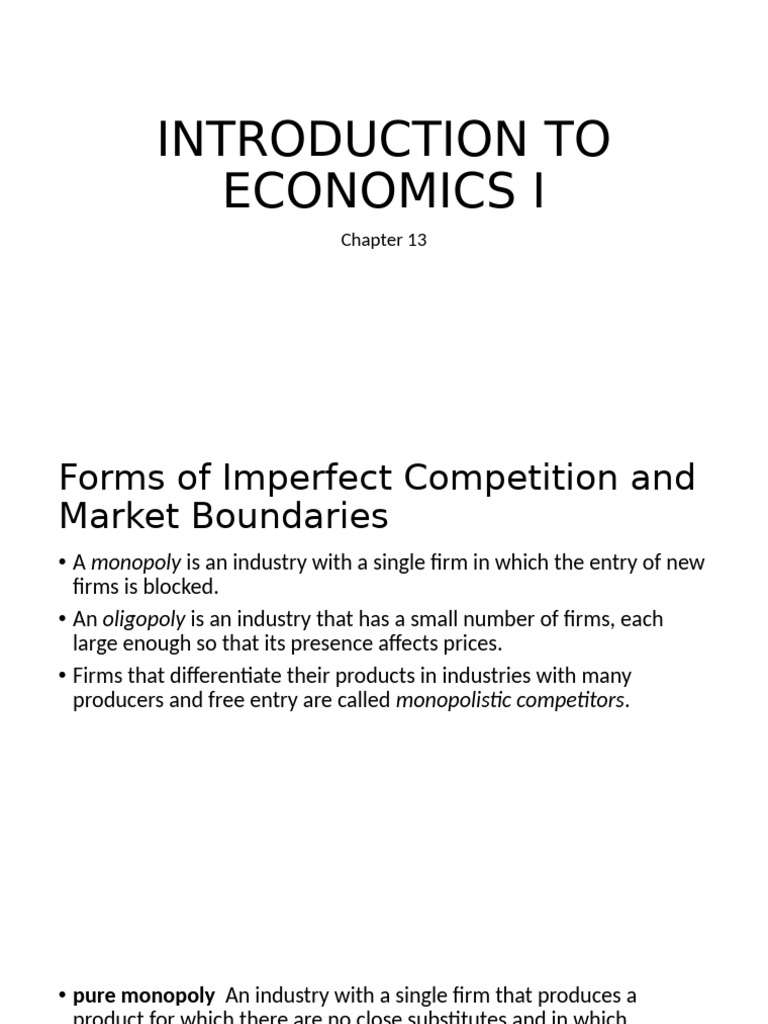 Understanding Monopoly and Market Power | PDF | Monopoly | Price ...