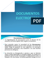 Manipulación de DOCUMENTOS ELECTRONICOS