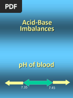 Acid-Base Compensation Cheat Sheet | PDF