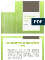 Group 5-Development of Assessment Tools