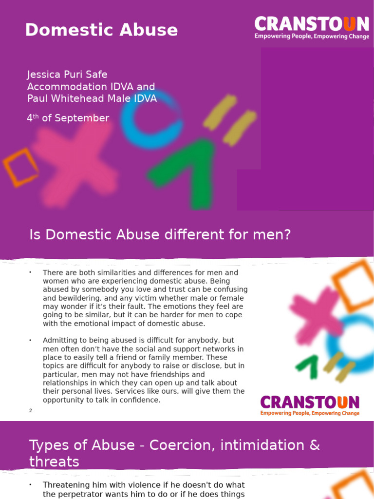 Understanding Male Domestic Abuse | PDF | Domestic Violence | Aggression