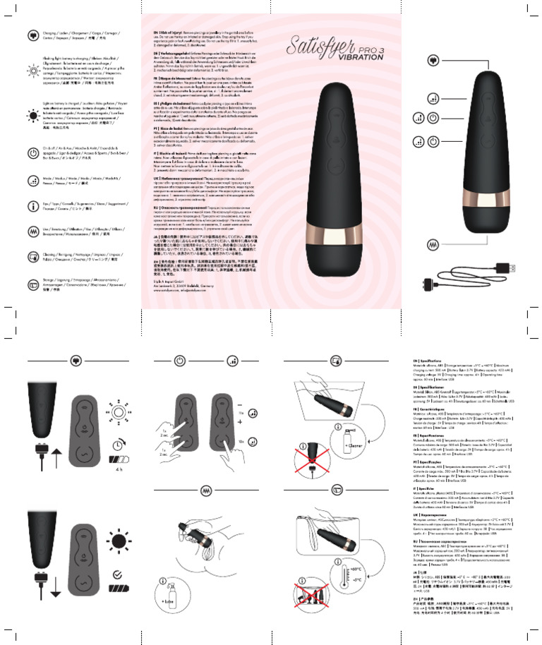 Manual Satisfyer Pro 3 | PDF