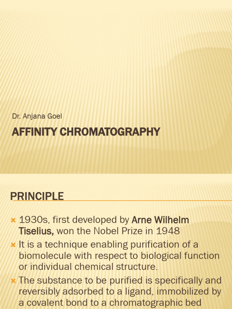 Affinity Chromatography Explained | PDF | Chromatography | Protein ...