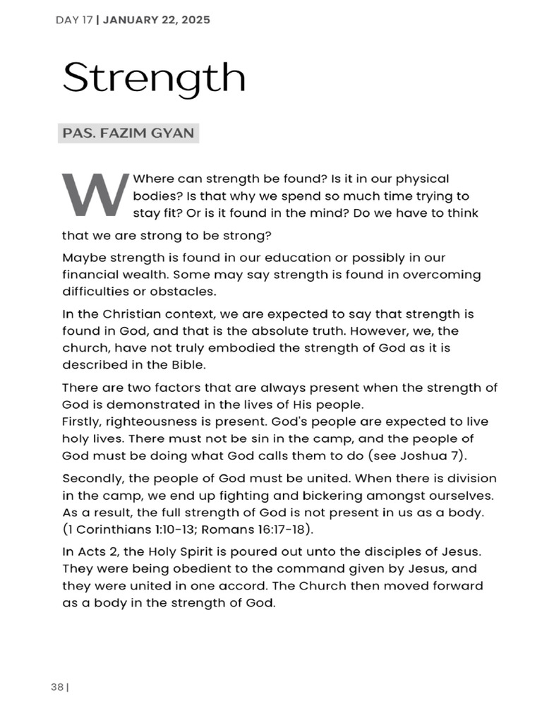 Strength | PDF
