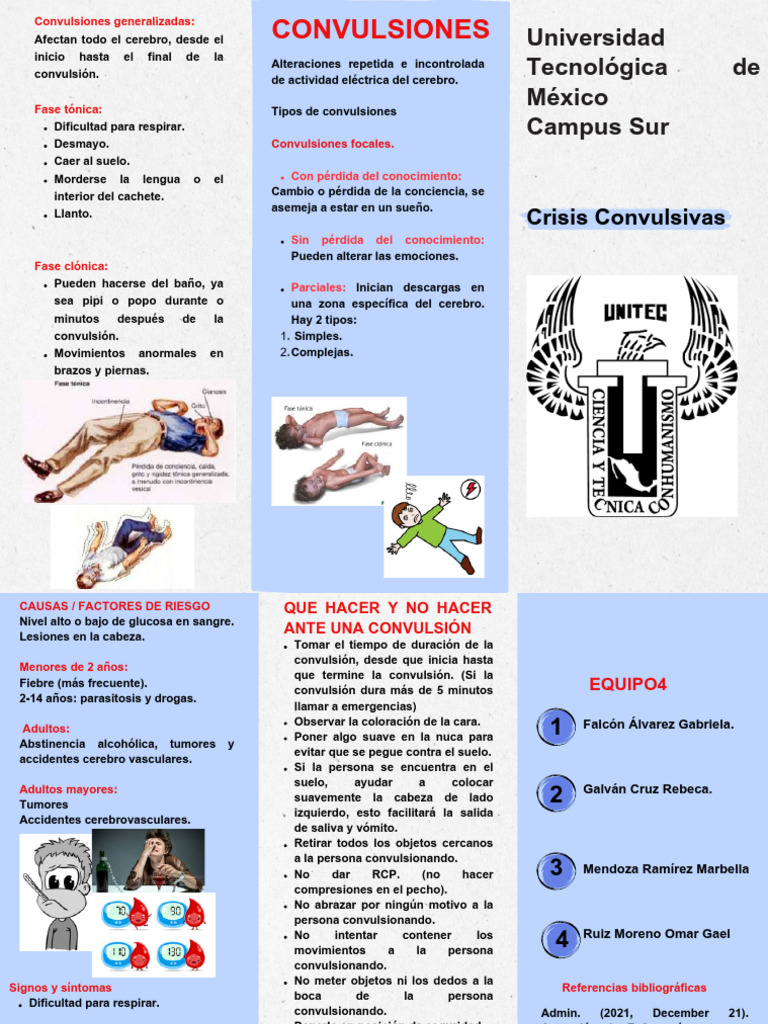 Guía sobre Convulsiones y Primeros Auxilios | PDF | Epilepsia | Neurología