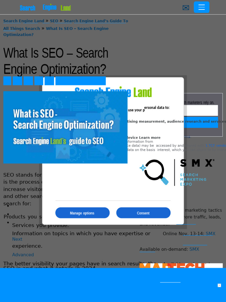 Searchengineland Com Guide What-Is-SEO | PDF | Search Engine Marketing ...