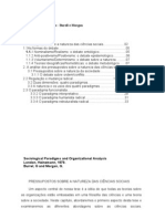 Paradigmas Sociológicos e Analise Organizacional - Burrel e Morgan