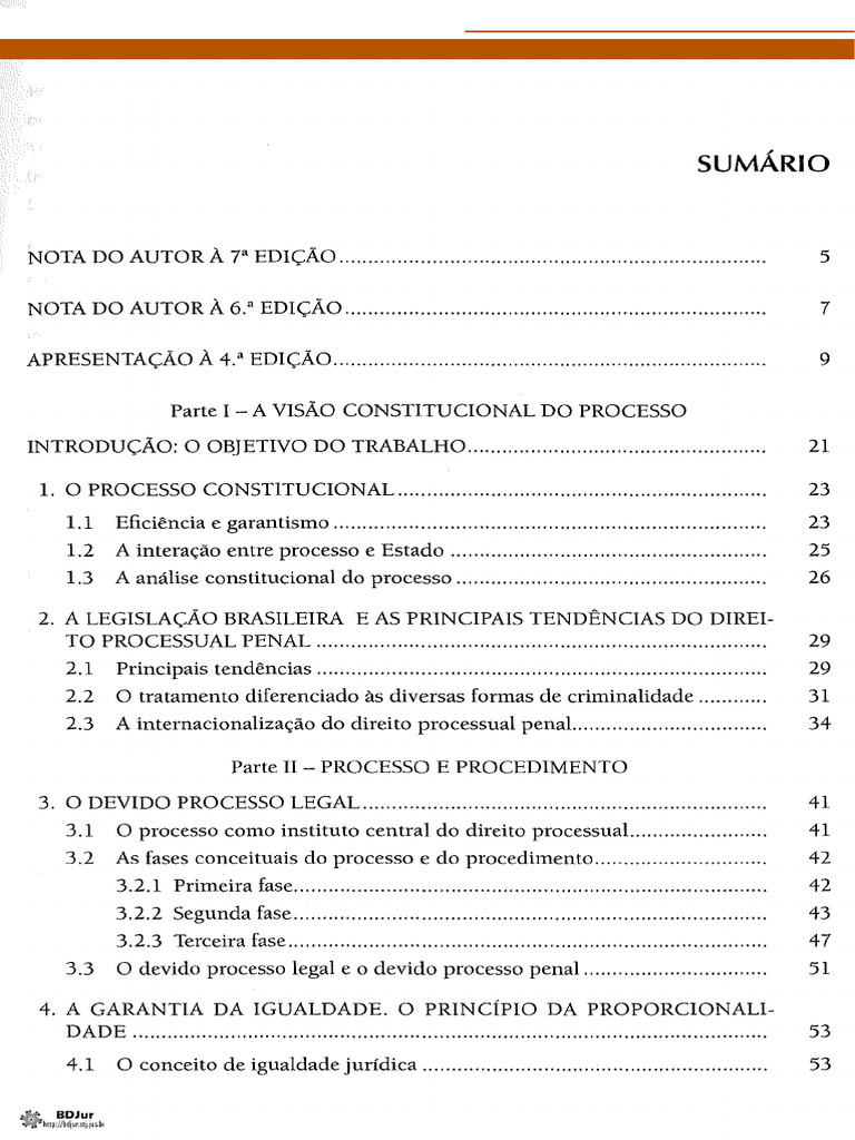 Processo Penal Constitucional: Estruturas e Garantias | PDF ...