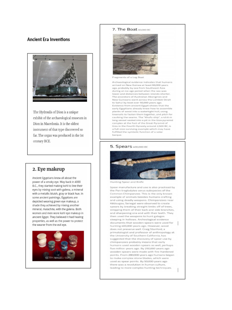 Inventions - STS | PDF