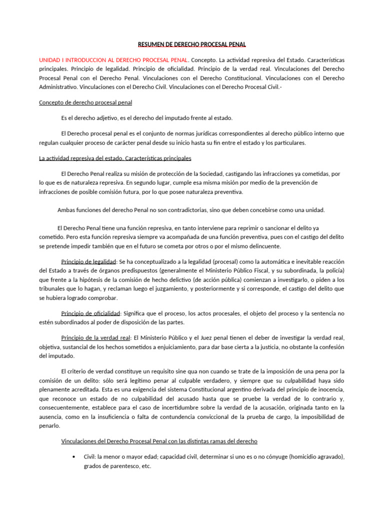 Introducción al Derecho Procesal Penal | PDF | Fiscal | Debido al proceso