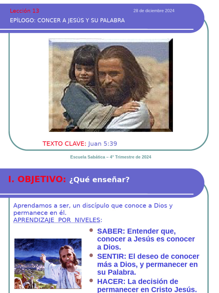 Conocer A Jesús Y Su Palabra Pdf Jesús Juan El Apóstol
