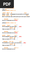 Era Eu: Letra e Cifras da Música | PDF