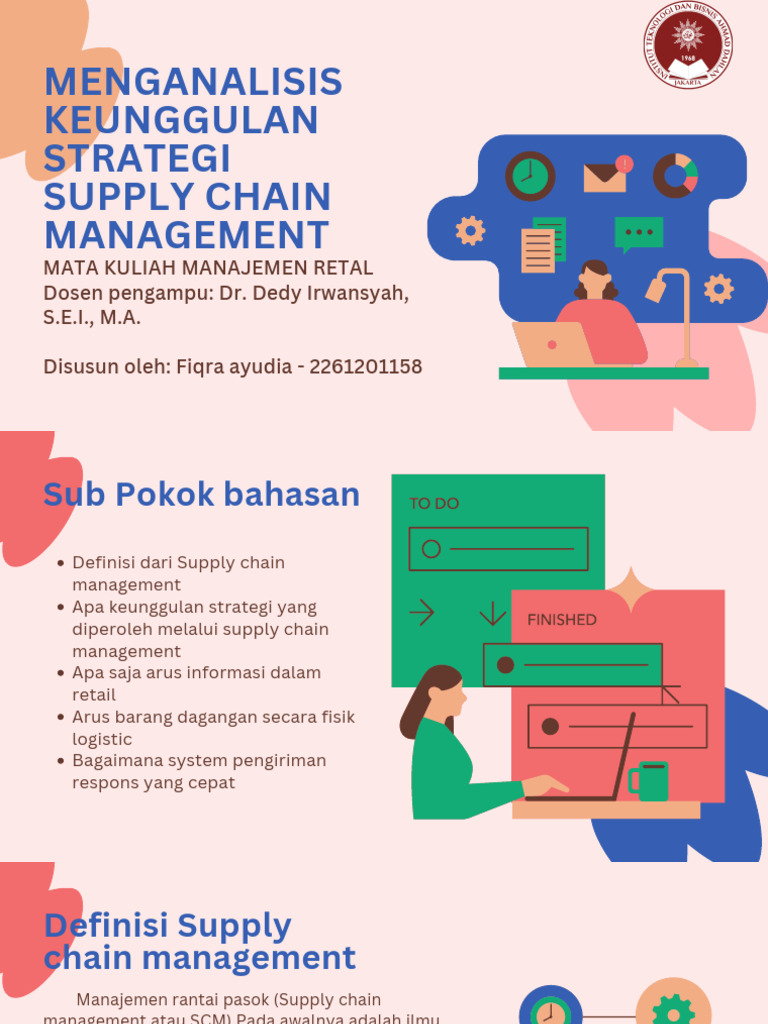 Keunggulan Strategi Supply Chain Management | PDF