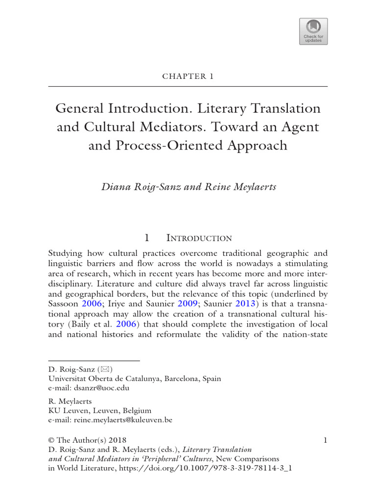 Literary Translation in Global Contexts | PDF | Translations | Liberal ...