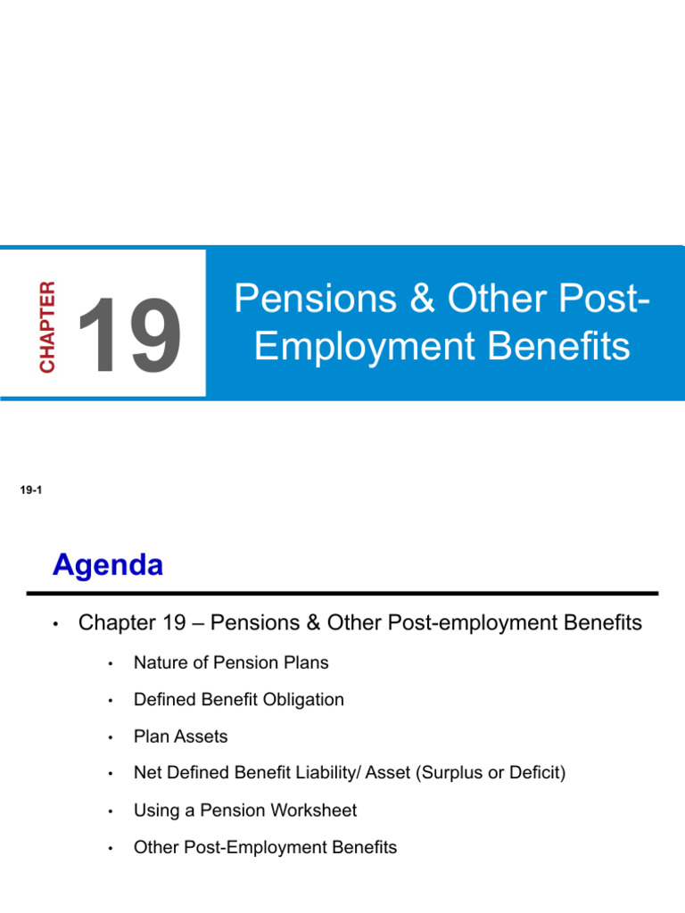 3361A - Chapter 19 Slides OWL | PDF | Pension | Defined Benefit Pension ...