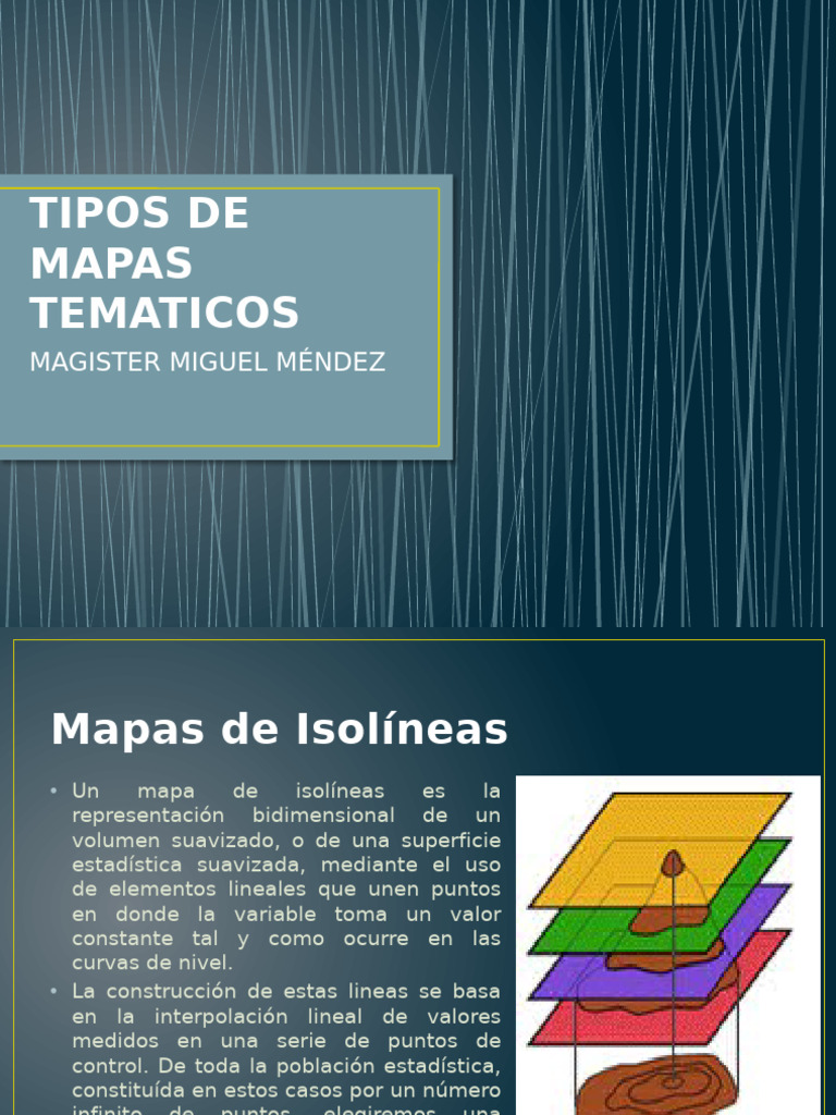 Tipos de Mapas Temáticos y Ejemplos | PDF | Mapa