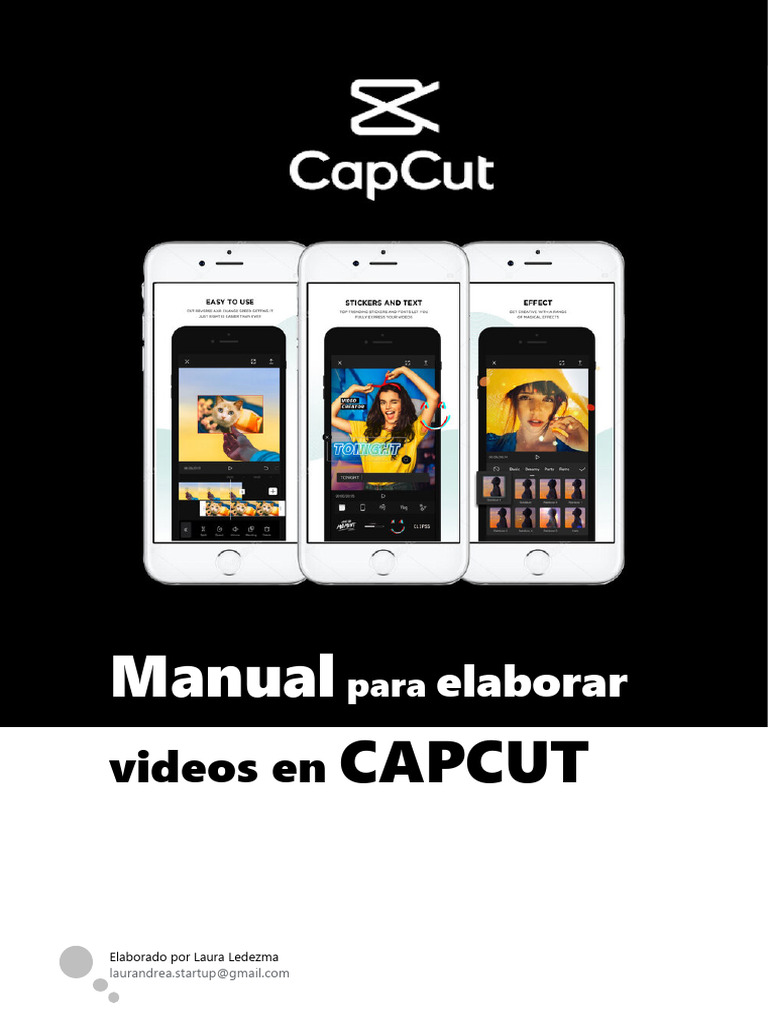 Guía de Edición de Videos en CapCut | PDF | Aplicación movil | Vídeo
