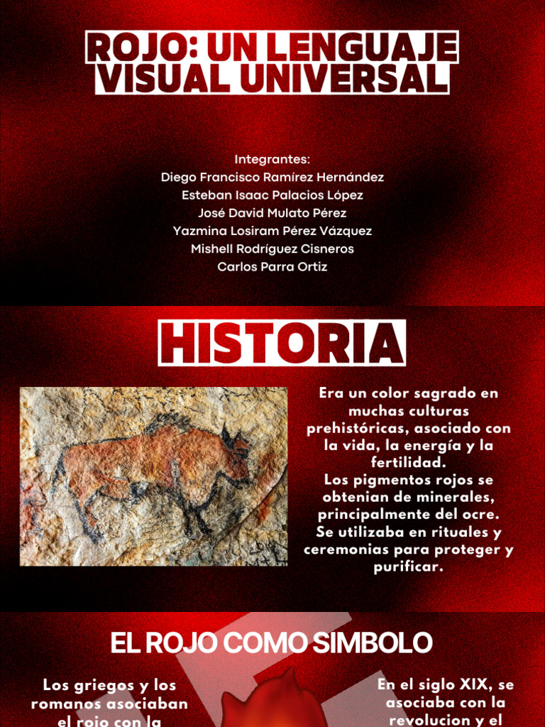 El simbolismo del color rojo | PDF | Rojo