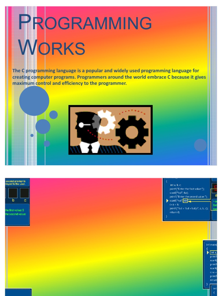 How C Programming Works | PDF | C (Programming Language) | Computer Program