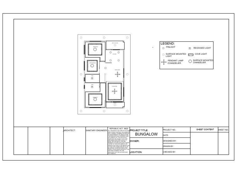 Bedroom RCP Layout Overview | PDF | Interior Design | Home