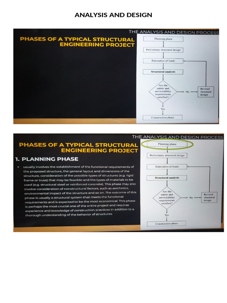 Analysis and Design | PDF