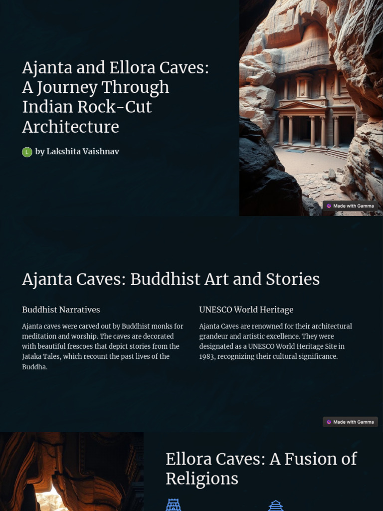 Ellora Caves: History and Architecture | PDF | Shiva | Indian Religions