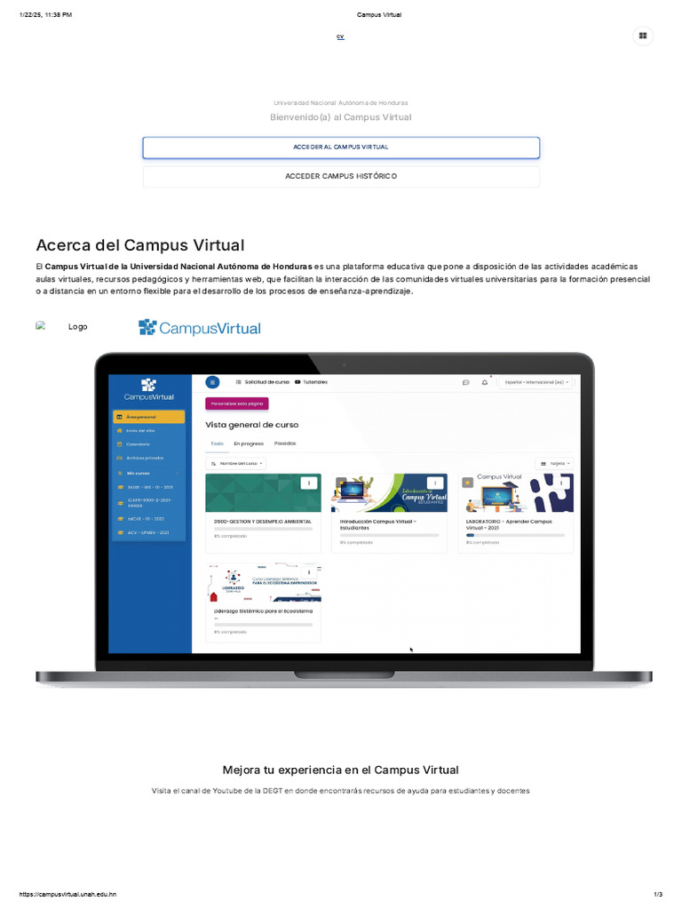 Campus Virtual | PDF | Instalaciones | Teoría de la educación
