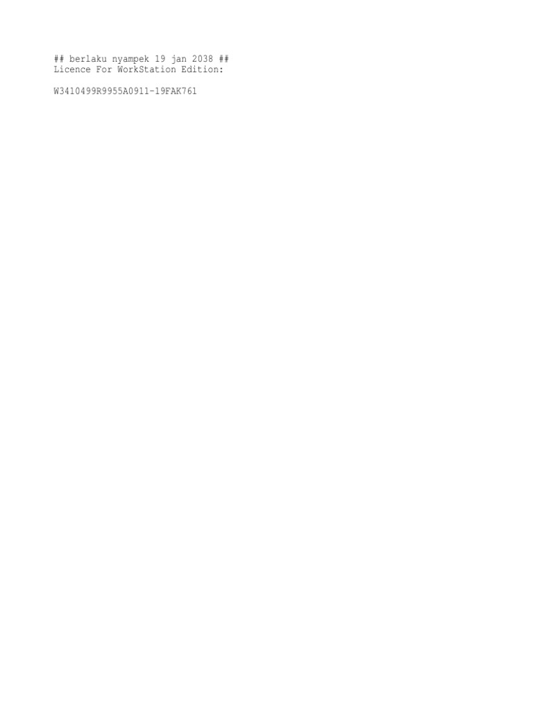 Avast Key 2038 | PDF