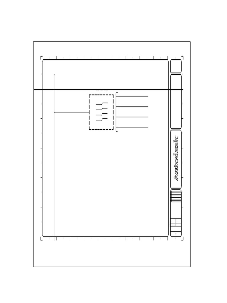 CAD Drawing for Alarm Relay System | PDF | Computer Aided Design | Autodesk