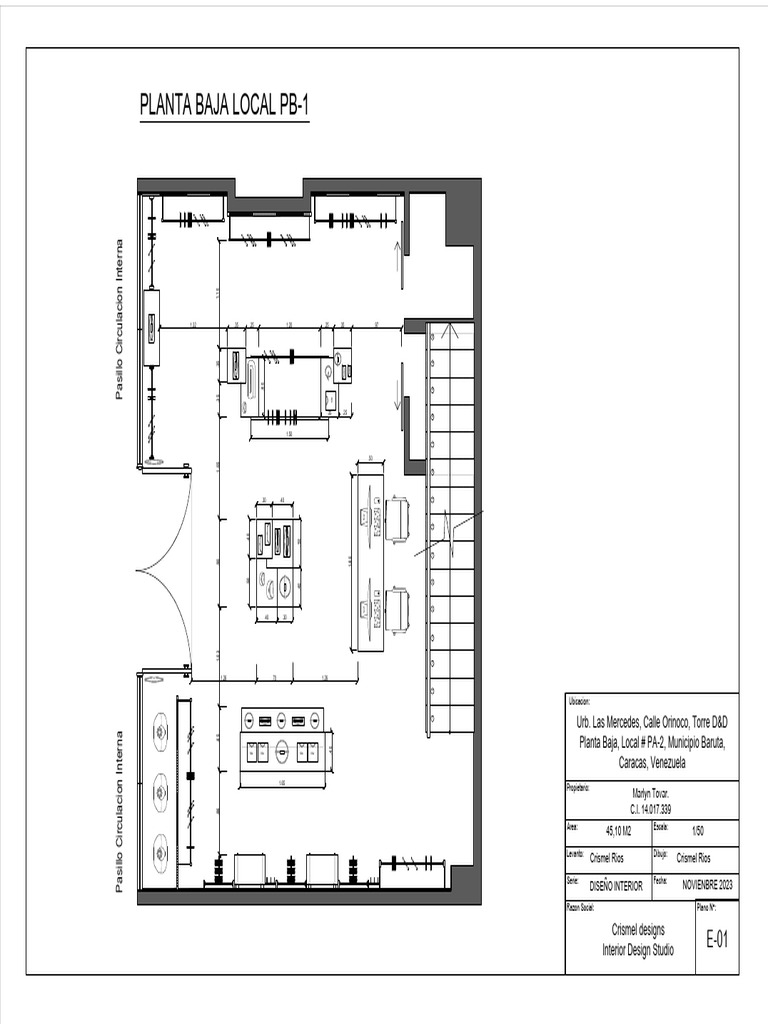 PLANO DE TIENDA-PB - ERG | PDF