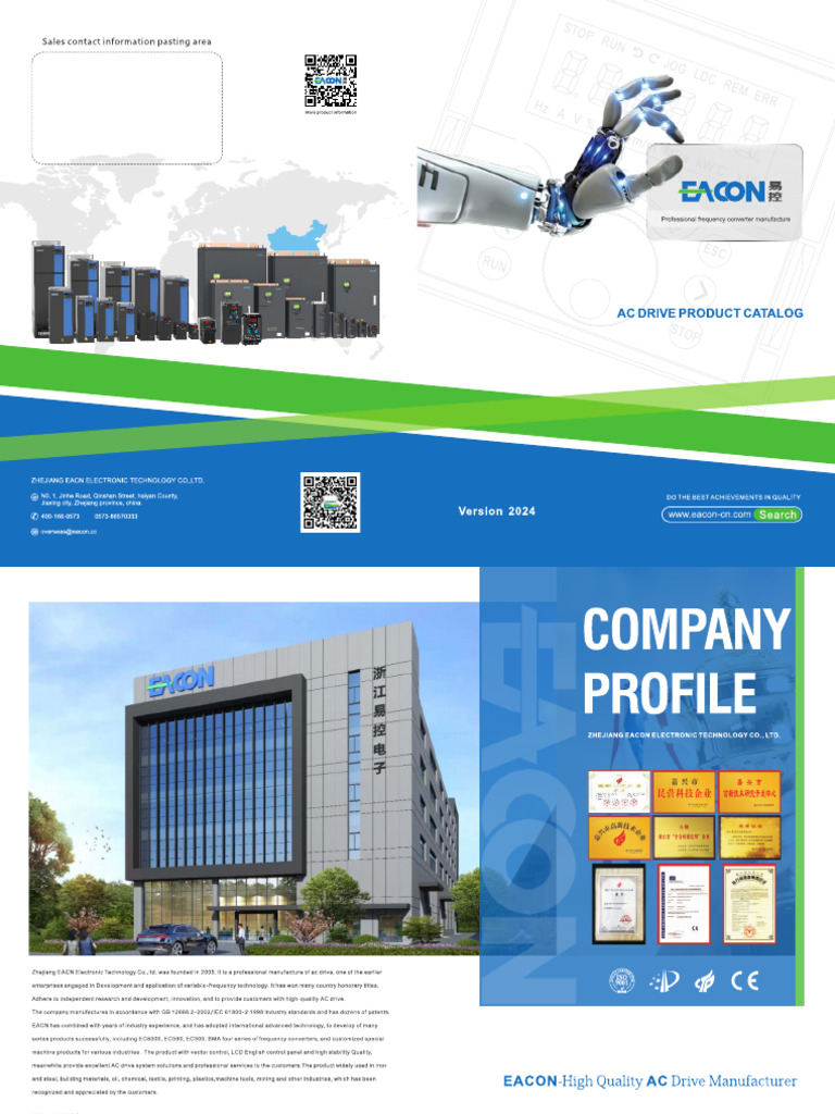EACON Catalog 2024 | PDF