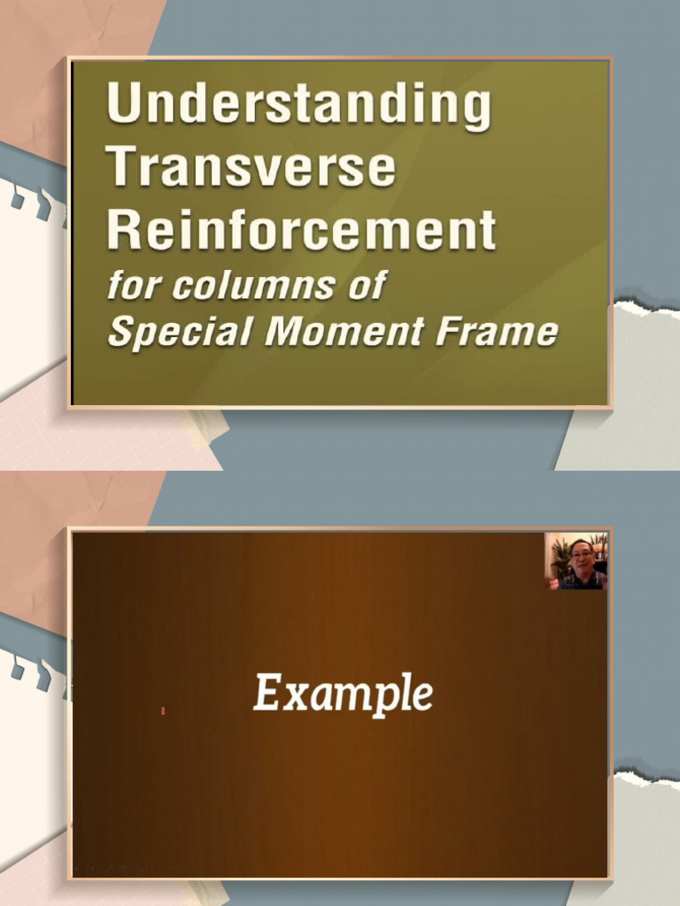Transverse Reinforcement in Column | PDF