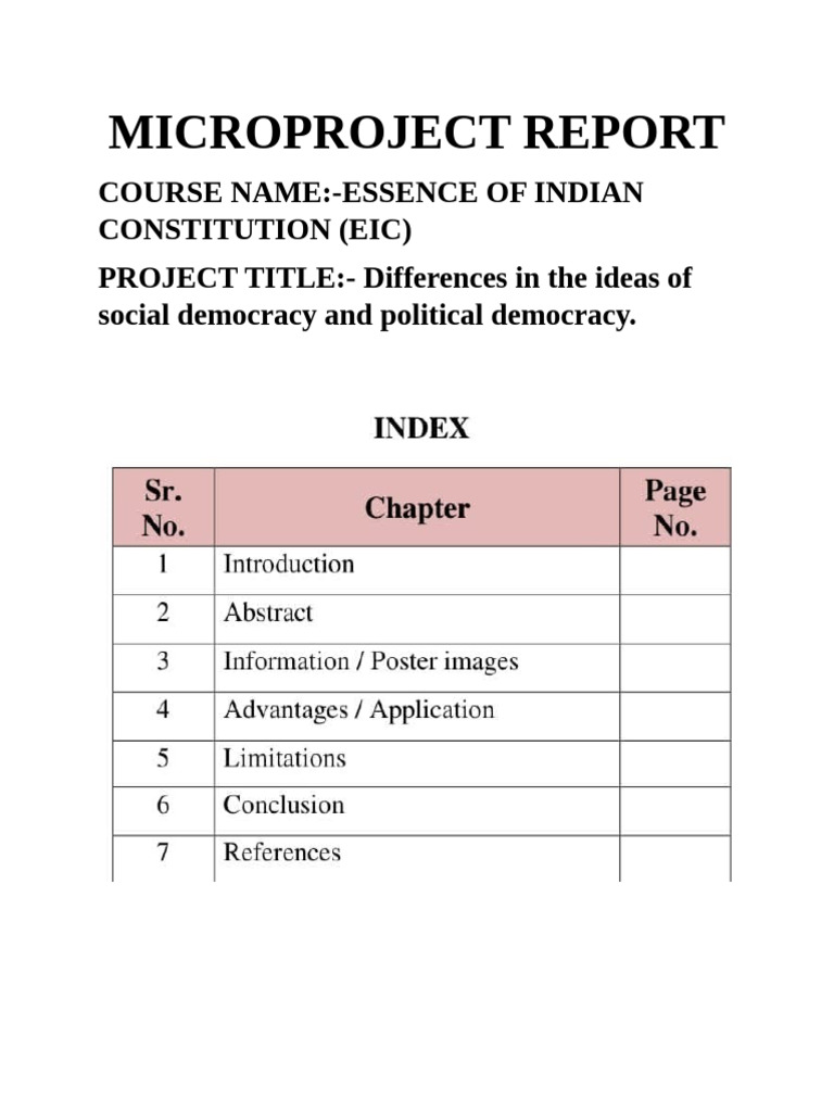 Social vs Political Democracy in India | PDF | Democracy | Political ...