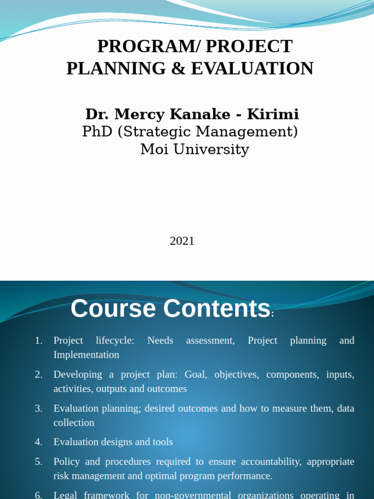 Project Management Presentation LECTURE 1 | PDF | Project Management ...