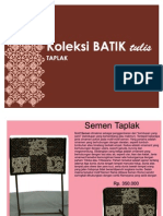 Katalog Batik Motif Taplak