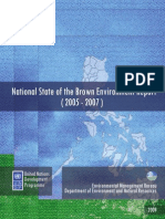 UNDP-DeNR (2009) National State of The Brown Environment Report