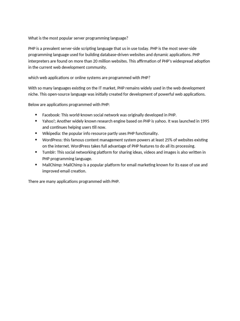 Discussion unit 7 Web Programming 1 | PDF