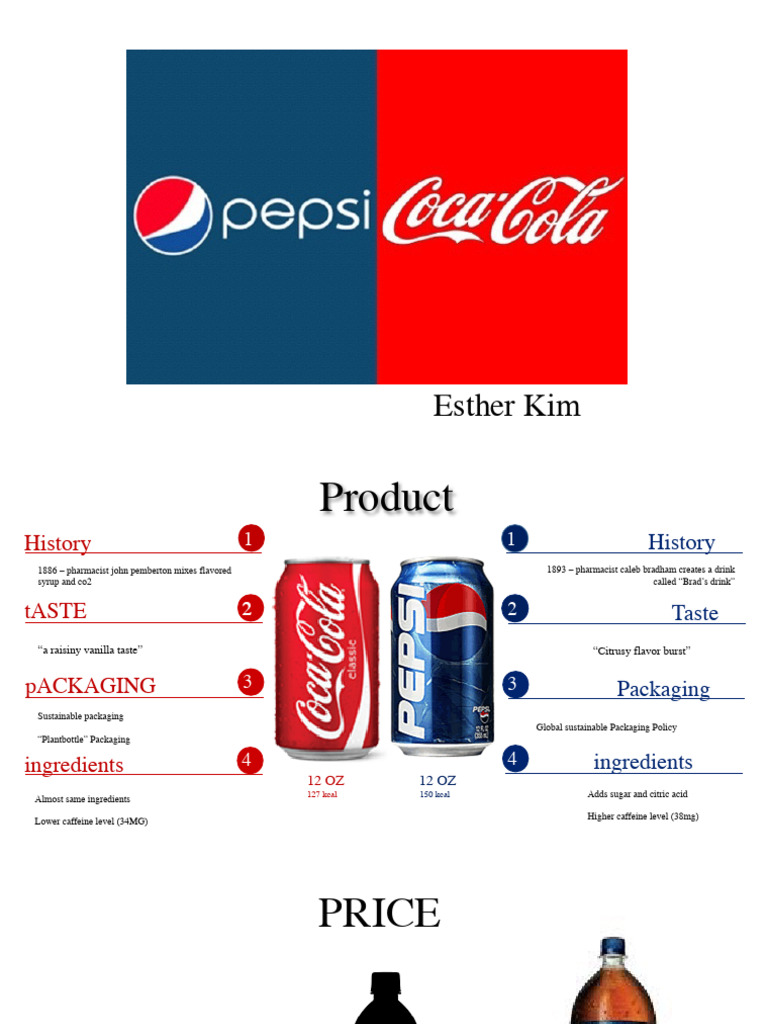 Pepsi vs. Coke: Key Comparisons | PDF | Coca Cola | The Coca Cola Company