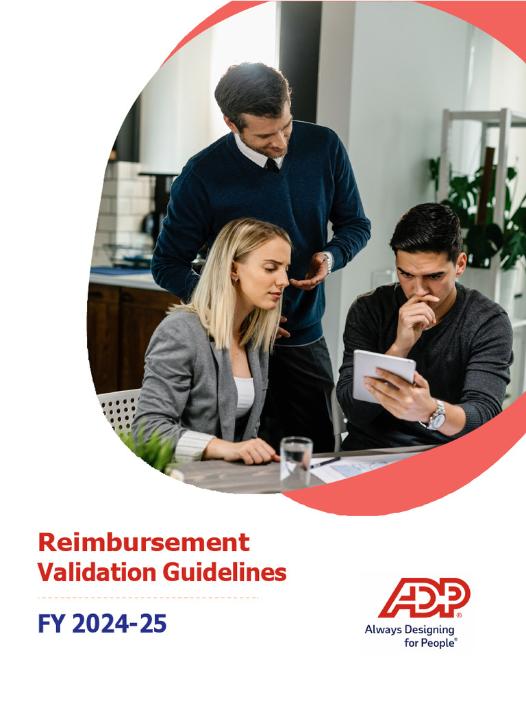 ADP Reimbursement Validation 2024-2025 | PDF | Tax Exemption | Fee