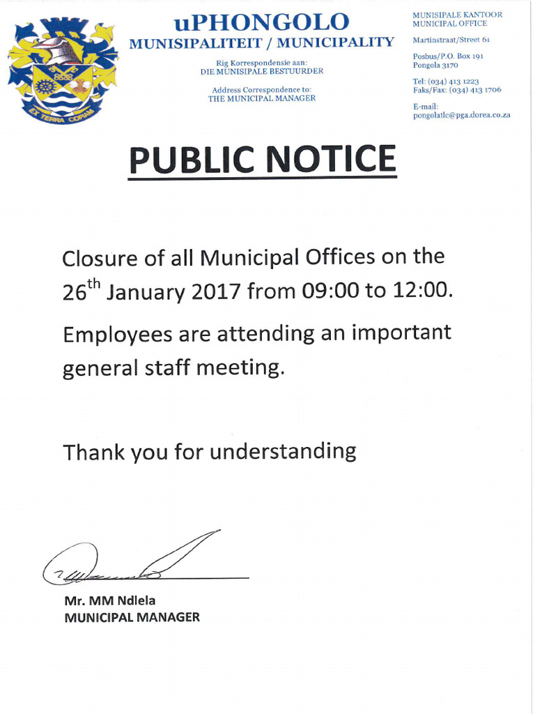 Public Notice | PDF