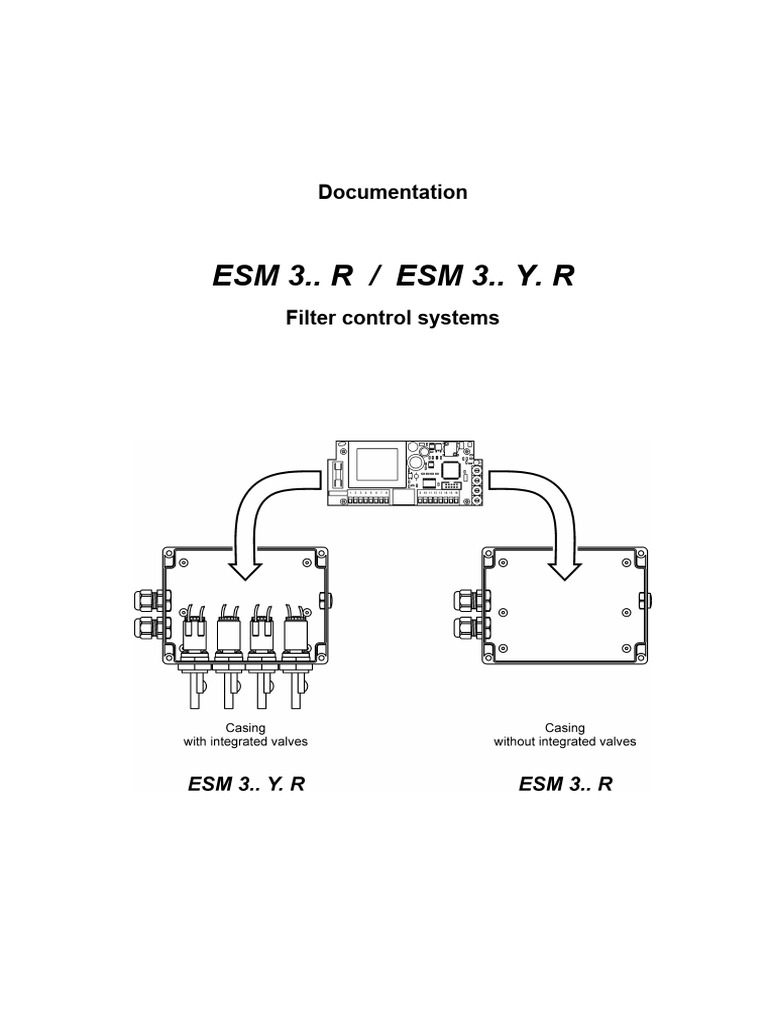 ESM 3.. R / Y Filter Control System Guide | PDF | Relay | Electrical ...