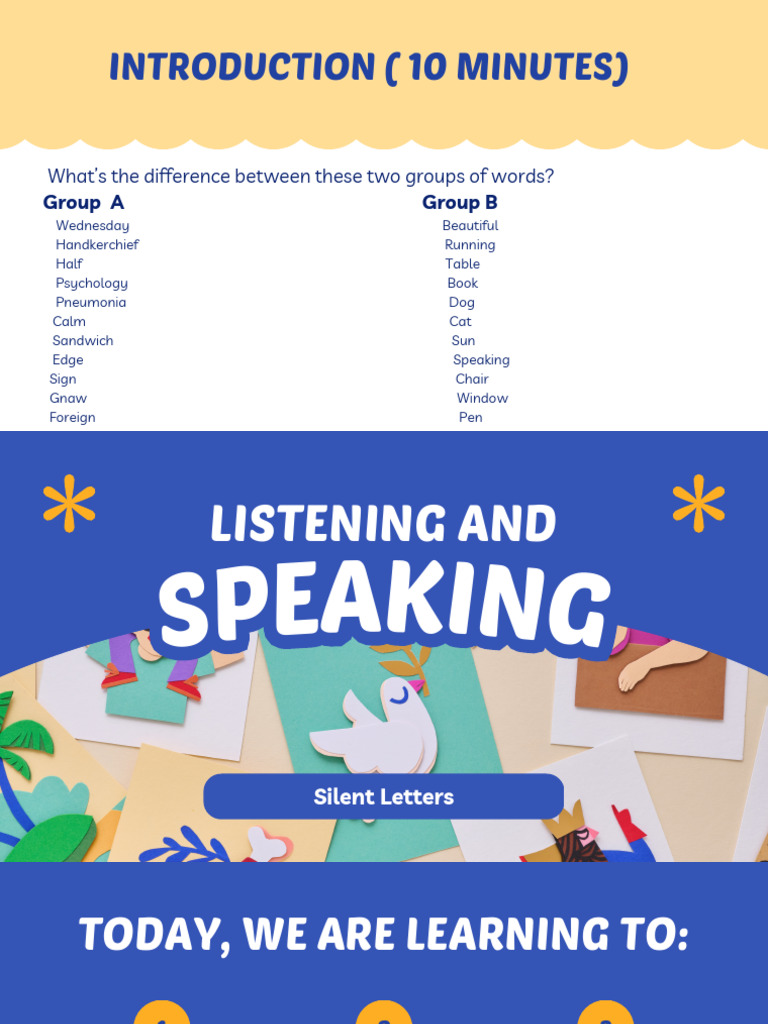 Understanding Silent Letters in English | PDF | English Language ...