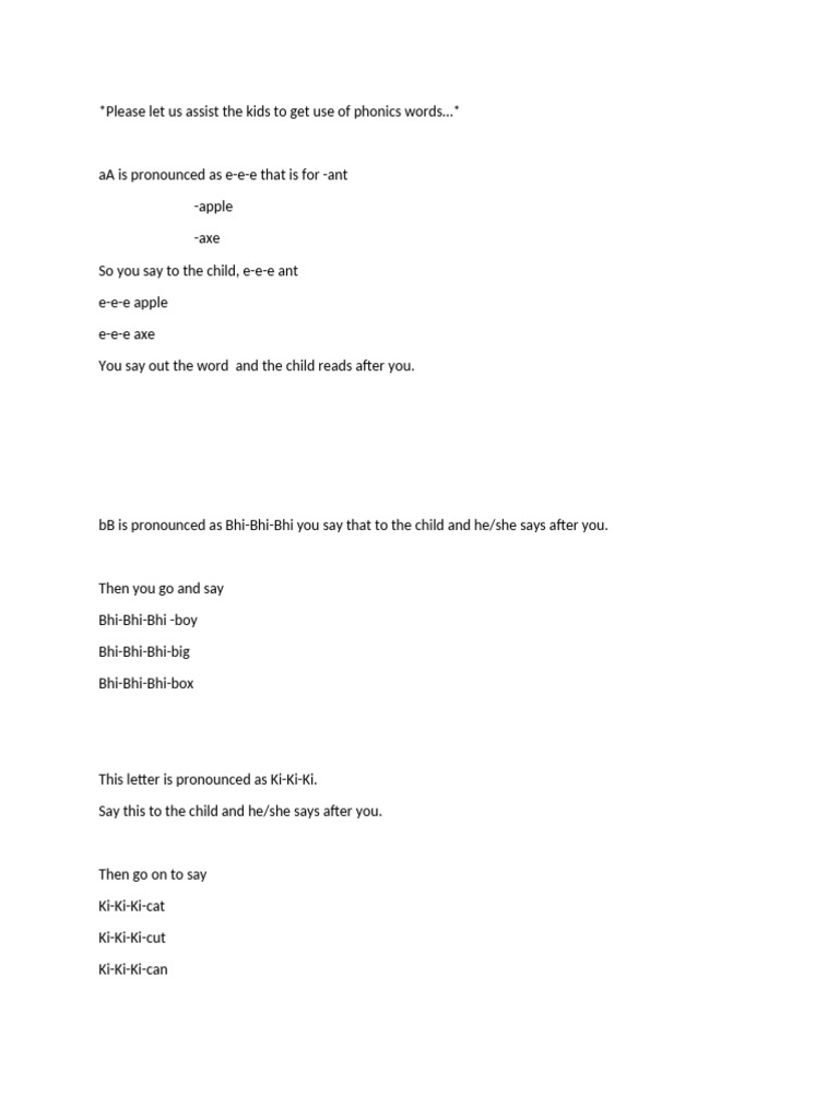 Ecd-Grade 1 Sounds | PDF