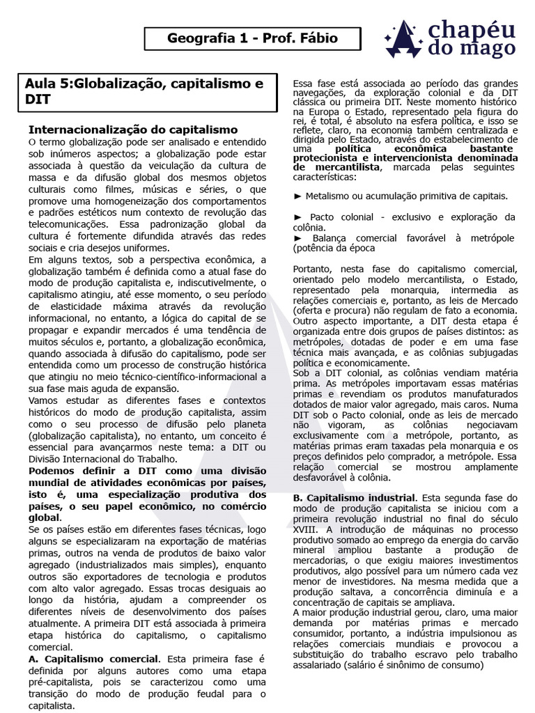 Aula 5_Globaliza%C3%A7%C3%A3o%2C Capitalismo e DIT.pptx.PDF | PDF ...