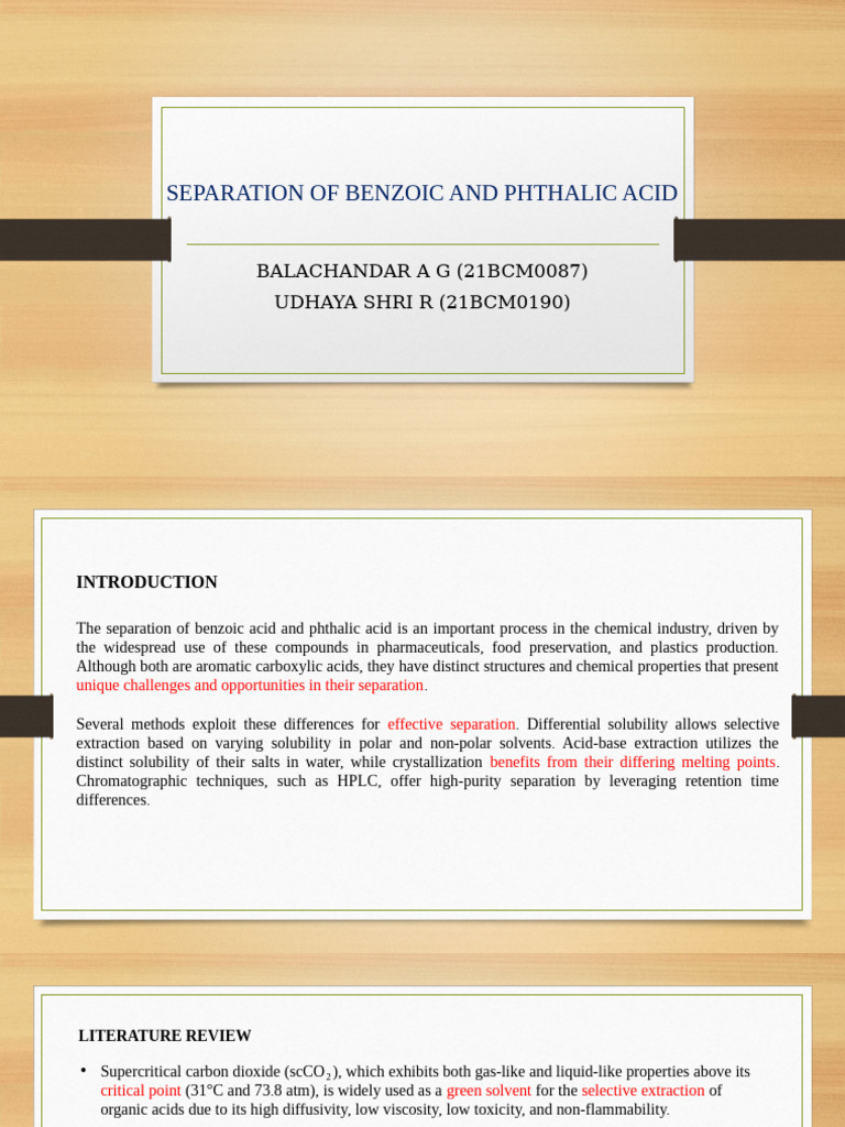 Project 1 PPT - 7th Sem | PDF | Solubility | Chemistry