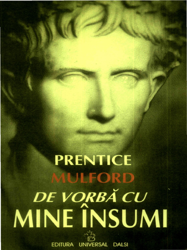 De Vorba Cu Mine Insumi | PDF